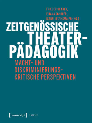 cover image of Zeitgenössische Theaterpädagogik